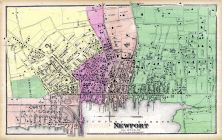 Newport Town, Rhode Island State Atlas 1870